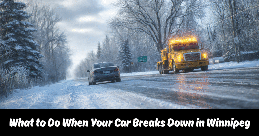What to Do When Your Car Breaks Down in Winnipeg AM Towing Saervices